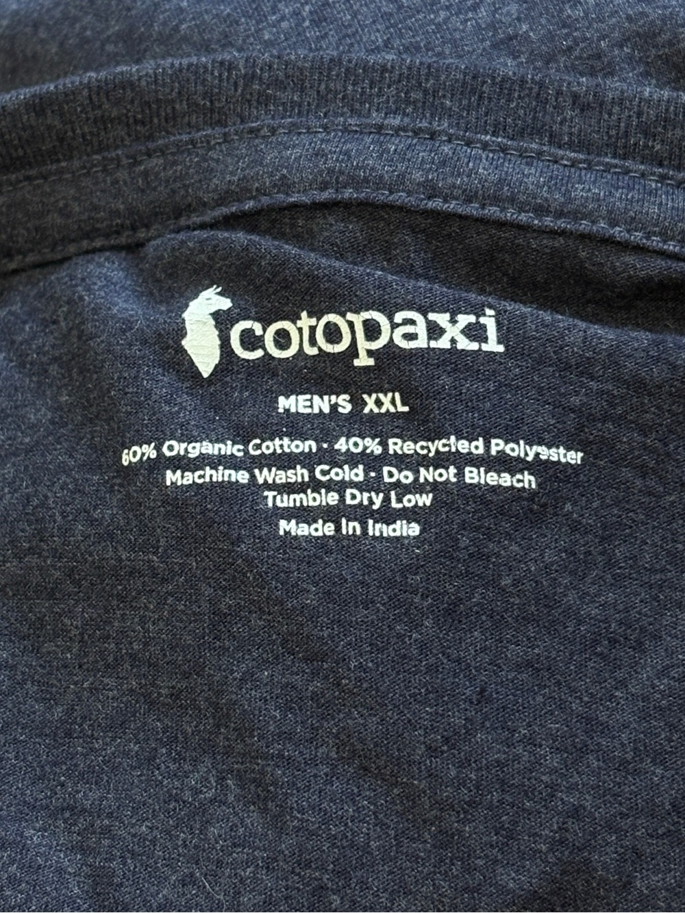 Cotopaxi Short Sleeve Crewneck Do Good Casual Organic T-Shirt Men’s XXL NEW - Picture 5 of 7